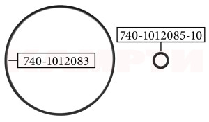 Р/к Масляного фильтра КАМРТИ     740-1012000У