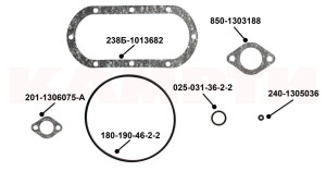 Р/к теплообменника МАЗ-236 ***(паранит+рти)   КАМРТИ  236НЕ-1013001-01У