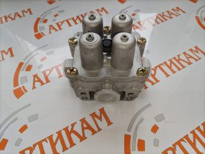 Клапан тормозной четырехконтурный