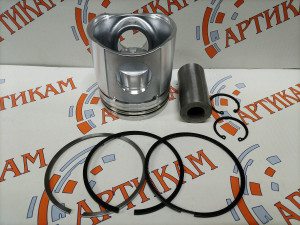 Поршень стандарт в сборе (кольца, палец, стопор кольца) 6CT 3802474 3923537
