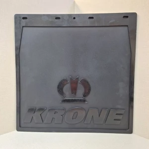 Брызговик на полуприцеп KRONE 400*400 черные буквы ЛЮКС
