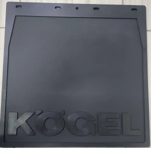 Брызговик на полуприцеп KOGEL 400*400 черные буквы ЛЮКС
