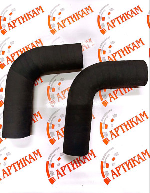 Патрубки УРАЛ из 2х Волжск угол 45градус (дв 740)