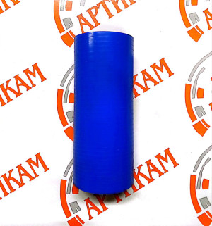 Патрубок радиатора нижний Урал с дв 5320 силикон прямой д=55, L=150