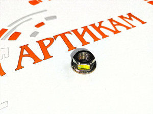 Гайка M8*1,25 с шестигранным фланцем (крепления крышки клапанов) 6ISBe