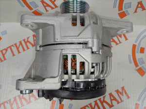 Генератор 28V 90A BOSCH ISBe Евро4, 6ISBe250 Евро3 0 124 655 005, 52595 (120 град. 81мм)