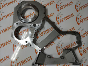 Картер шестерен ГРМ 6ВТ отверстие ТНВД D=105mm 3960519, 3936256, 3918180, 3920519, 4931398, 5267783