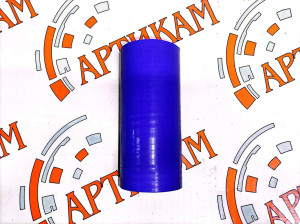 Патрубок радиатора нижний 4308 силик прямой д=50 L=130
