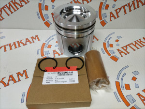 Поршень стандарт в сборе (поршень, палец, кольца, стопора) QSC 4309095