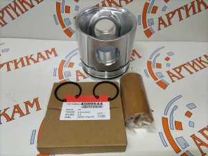 Поршень стандарт в сборе (поршень, палец, кольца, стопора) QSC 4309095