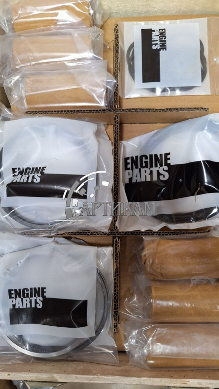 Поршневая к-т (гильза,поршень,палец,кольца,стопор) ISLe,L 5446862