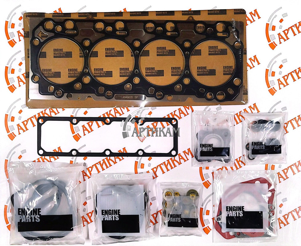 Прокладки верхняя часть двигателя 4ISBe140,160,180,185-30