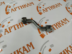 Трубка слива масла с компрессора нижняя метал. L-110, M20/20 6ВТ
