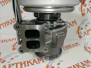 Турбокомпрессор (аналог) HX55W ISM 11 SHACMAN 4046026 4033888 4046025 2843417 2837414