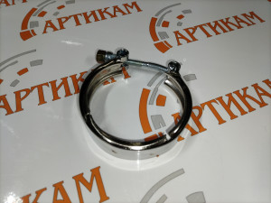 Хомут d 87 мм турбокомпрессора 6ISBe,EQB210,ISF,ISDe 3354862 горячая часть