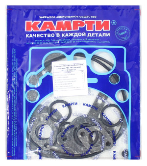 Р/к теплообменника МАЗ-7511 ***(паранит+рти) КАМРТИ 7 наим 17 дет