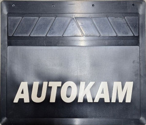 Брызговик задний AUTOKAM белый 580*495 люкс