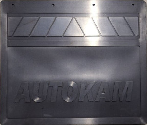 Брызговик задний AUTOKAM черный 580*495 люкс