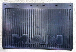 Брызговик MAN 600*400 ЛЮКС черные буквы