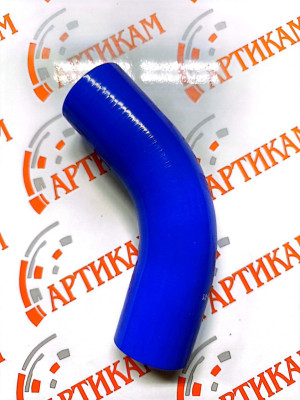 Патрубок радиатора Нефаз силикон (угол 120, д=60, L=260)